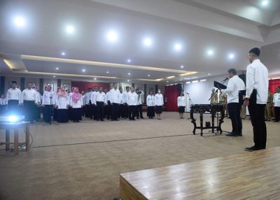Wali Kota Kediri Ambil Sumpah dan Lantik 52 Pejabat