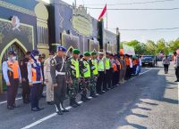Personel Gabungan di Bojonegoro laksanakan PAM Lebaran Idul Fitri 1444 Hijriah