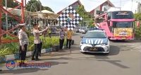 Kapolres Batu Berangkatkan ‘Balik Mudik Gratis’ tujuan Jakarta