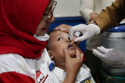 Pemkot Surabaya Berhasil Lampaui Target Sub PIN Polio Putaran Pertama hingga 103,64 Persen