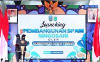 Gubernur Khofifah Launching SPAM di Singosari Malang Cukupi 525 KK
