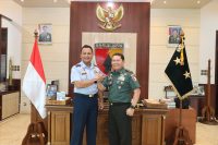 Mayjen TNI Rafael Granada Sambut Kunjungan Kerja Pangkogabwilhan II