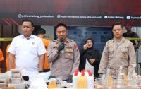 Polres Malang Bongkar Home Industri Narkoba Terbesar di Jatim