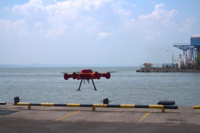 Pertama di Indonesia, ITS Luncurkan Drone Pendeteksi Emisi Udara