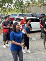 Menjaga Karyawan Untuk Sehat Jasmani, Hotel Neo+ Waru Sidoarjo Adakan Senam Sehat Bersama