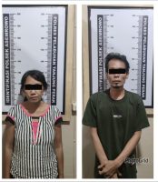 Dua Orang Masih Saudara Ipar Edarkan Sabu Berhasil Diamankan Polsek Asemrowo