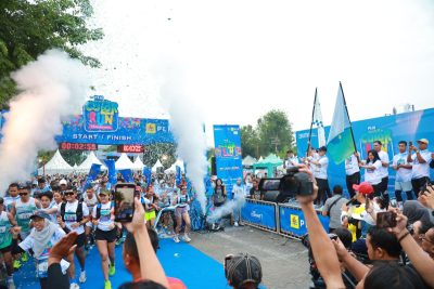 Sukses Digelar, PLN Mobile Color Run 2024 Diikuti 1.500 Pelari