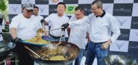 Anniversary ke 1 The Southern Hotel Surabaya Bagikan 1000 pack Makanan Gratis