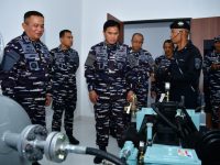 Kepala Staf Angkatan Laut Laksamana TNI Dr. Muhammad Ali,SE,M,M,M,Tr,Opsla, Meresmikan Gedung Submarine Machinery Propulsion System Simulator Koopskasel Koarmada RI