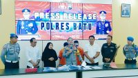 Polres Batu Tangkap Pasangan Kekasih Pelaku Aborsi Ilegal Akibat Hamil Diluar Nikah