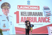 Resmikan “1 Kelurahan 1 Ambulans”, Eri Cahyadi: Jangan Sampai Warga Tak Tertolong karena Ambulans Telat