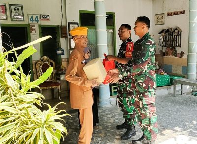 Sambut HUT RI ke- 79, Kodim Bojonegoro Berikan Tali Asih Kepada para Veteran