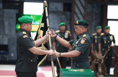 Sertijab, Pangkostrad Resmi Dijabat Mayjen TNI Mohamad Hasan