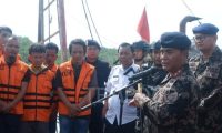 Satu Kapal Ikan Asing Vietnam Berhasil Di Tangkap Kementerian Kelautan Dan Perikanan
