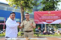 Cara Unik Kecamatan Tegalsari Lantik Pengurus Karang Taruna Periode 2024-2029, Lakukan Konvoi Hingga Pembentangan Bendera