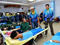 Kepala Staf Angkatan Laut Laksamana TNI Dr. Muhammad Ali,SE,M,M,M,Tr,Opsla, Didampingi Ketua Umum Jalasenastri Ny. Fera Muhammad Ali Menggelar Naval Base Open Day Secara Serentak Di Seluruh Satuan TNI AL