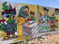 Tingkatkan Partisipasi Masyarakat ke TPS, KPU Surabaya Gelar Lomba Mural Pilkada