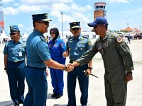 Wakasal Mewakili Kepala Staf Angkatan Laut Laksamana TNI Dr. Muhammad Ali,SE,M,M,M,Tr,Opsla,Untuk Menghadiri Pembukaan Pameran Dirgantara Bali International Airshow 2024