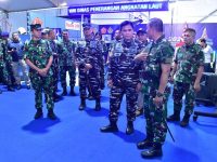 Kepala Staf Angkatan Laut Laksamana TNI Dr. Muhammad Ali,SE,M,M,M,Tr,Opsla,, Meninjau Langsung Kesiapan Navy Fair Tahun 2024 Dalam Rangka HUT TNI Ke-79 Tahun