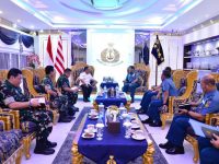Kepala Staf Angkatan Laut Laksamana TNI Dr. Muhammad Ali,SE, M, M, M, Tr, Opsla, Menerima Kunjungan Dari Sekretaris Jenderal Kementerian Pertahanan