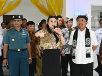 Danlanal Banyuwangi Mendampingi Menteri Kelautan Dan Perikanan RI, Ir. Sakti Wahyu Trenggono, M.M., IPU