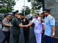 Kepala Staf Angkatan Laut Laksamana TNI Dr. Muhammad Ali,SE,M,M,M,Tr,Opsla, Menghadiri Upacara Wisuda Prajurit Taruna Akademi TNI dan Bhayangkara Taruna Akademi Kepolisian Di Magelang