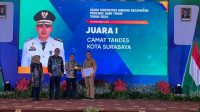 Tandes Surabaya Sabet Juara 1 Sinergitas Kinerja Kecamatan Se-Jawa Timur 2024