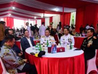 Wakil Kepala Staf Angkatan Laut Mewakili Kepala Staf Angkatan Laut Laksamana TNI Dr. Muhammad Ali,SE,,M,,M,M, Tr,Opsla, Menghadiri Upacara HUT Ke-19 Badan Keamanan Laut Republik Indonesia
