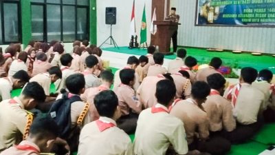Jalin Silaturahmi, Keluarga Besar Saka Wira Kartika Kodim Bojonegoro Helar Buka Puasa Bersama