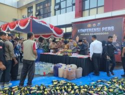Polres Bojonegoro Ungkap 131 Kasus Selama Operasi Pekat Semeru 2025