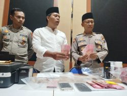 Polres Batu Berhasil Ungkap Kasus Peredaran Uang Palsu