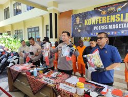Polres Magetan Ungkap Tiga Kasus Besar: Penipuan Gaib Rp1 Miliar, Pencabulan Anak, hingga Peredaran Narkoba