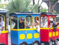 Momentum Libur Lebaran 2025: Pengunjung THP Kenjeran Surabaya Melonjak, Omzet Pedagang Terdongkrak