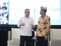 Bertemu Wali Kota Blitar, Wali Kota Surabaya Eri Cahyadi Bahas Kerjasama Bahan Pokok Hingga Potensi Wisata