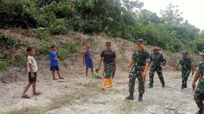 Dandim 0810/Nganjuk Lakukan Kunjungan Ke Lokasi TMMD – 124