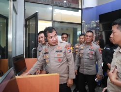 Optimalisasi Pelayanan Publik, Wakapolres Kediri Cek Kesiapan Layanan 110