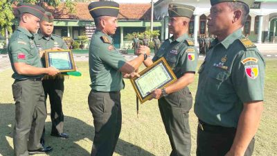Dandim Lamongan Harapkan Sertijab Bisa Tingkatkan Kinerja
