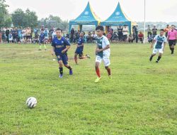 Turnames Sepak Bola Piala Dansatgas TMMD Kodim Lamongan