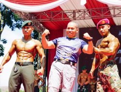 Kejuaraan Body Contest Divif 2 Kostrad Meriahkan HUT Ke-64
