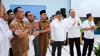 Wali Kota Nurochman Dampingi Audiensi Mensos RI Gus Ipul di UPT PPSPA Batu