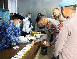 Usai Upacara Kebangkitan Nasional, 39 PJU Polresta Malang Kota Jalani Tes Urine