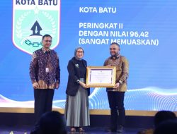 Kota Batu Raih Penghargaan Pengawasan Kearsipan Daerah Terbaik II Tingkat Nasional
