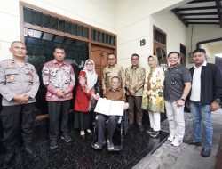 Wali Kota Nurochman Saksikan Penandatanganan Berita Acara Pengembalian BMD Pemkot Batu