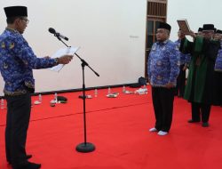 Bupati Wahono Lantik Andik Sudjarwo Sebagai Pj Sekda Bojonegoro