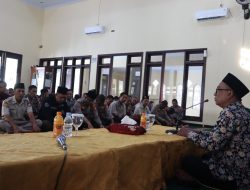Khusyuk Shalat, Inti Tausiyah Binrohtal Polres Madiun Kota