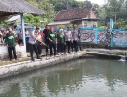 Kapolres Magetan Dukung Penuh Pekarangan Bergizi dan Kampung Budidaya Ikan di Desa Sumberdodol Sebagai Desa Ketahanan Pangan