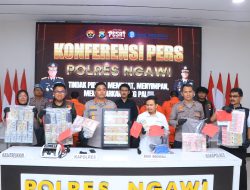 Gerak Cepat Polres Ngawi Ungkap Peredaran Uang Palsu Lintas Provinsi