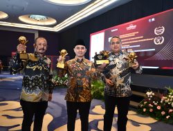 Perumdam Mojopahit Sabet Bintang 5 dan Golden Trophy di TOP BUMD Awards 2025