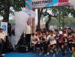Wabup Jombang Berangkatkan Ribuan Peserta Forkopimda Cotton Run Bersama Gekrafs