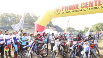 Kapolres Lamongan dan Forkopimda Offroad Jelajah Alas Lamongan Selatan